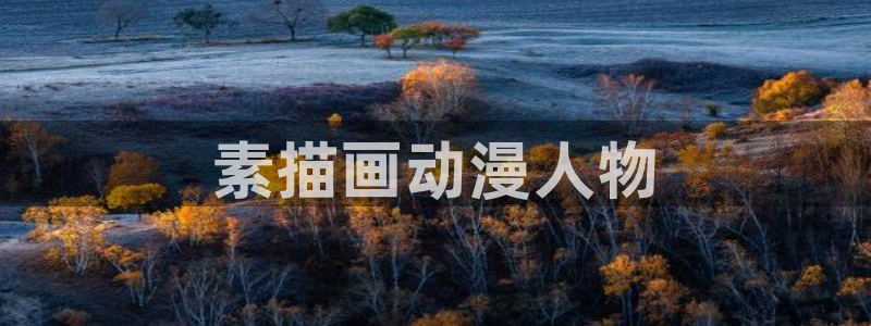 age动漫樱花：素描画动漫人物